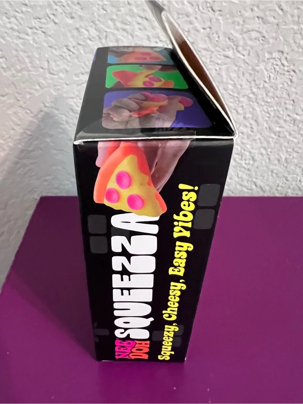 Authentic Needoh Squeezza Pizza 🍕 Yellow & Pink